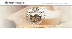 Desktop Screenshot of mlin-korosec.si